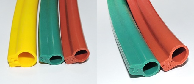 Uso de alto voltaje Broche-en el tipo tubo aislador de la cubierta del cable de la Pájaro-prueba de la goma de silicona